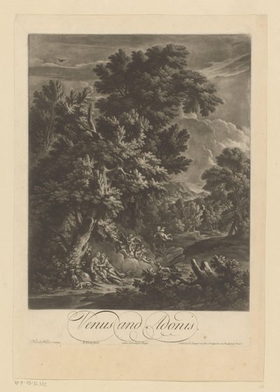 Venus und Adonis von Bernard Lens (II)