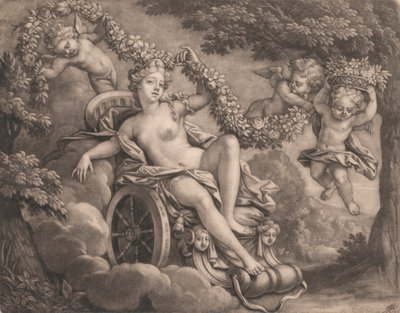 Flora und Putti von Bernard Lens