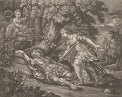 Mythologische Szene von Bernard Lens