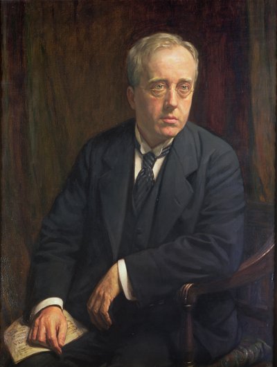 Porträt von Gustav Holst, 1923 von Bernard Munns