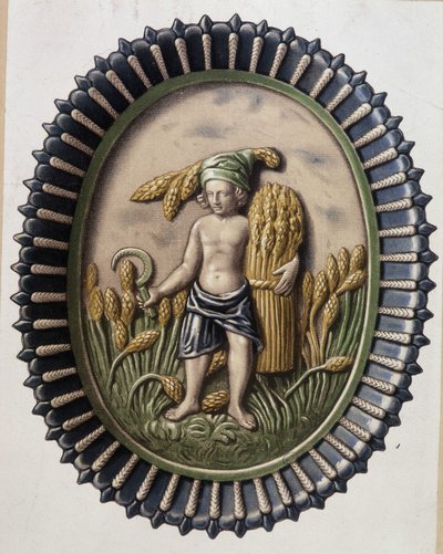 Schnitter - Tafel von Bernard Palissy von Bernard Palissy