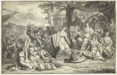 Niederländische Republik empfängt die französische protestantische Kirche von Bernard Picart