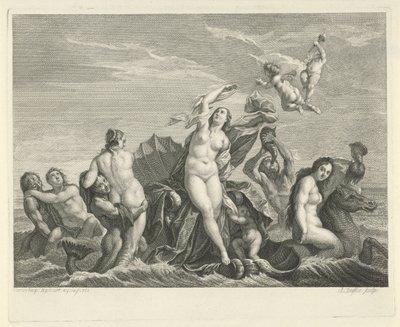 Triumph der Galatea von Bernard Picart