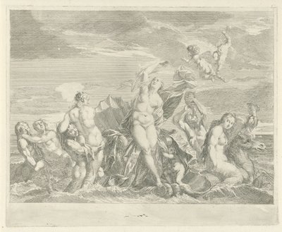 Triumph der Galatea von Bernard Picart