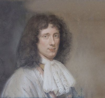 Porträt von Christiaan Huygens 1629-1695, 1686 von Bernard Vaillant