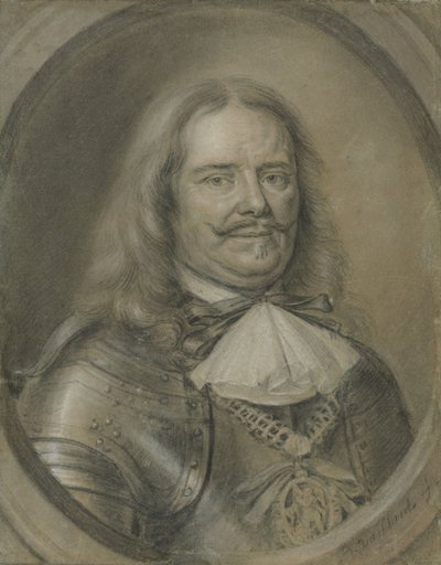 Porträt von Michiel Adriaansz. de Ruyter von Bernard Vaillant
