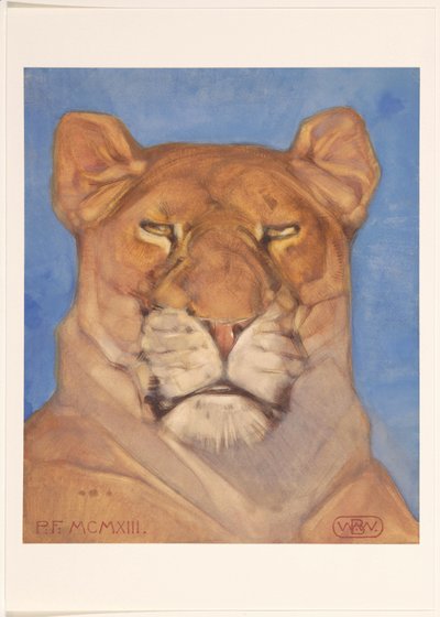 Kopf einer Löwin von Bernard Willem Wierink