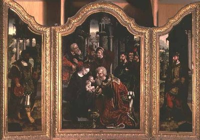 Anbetung der Könige von Bernard van Orley