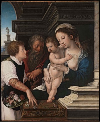 Die Heilige Familie, ca. 1521 von Bernard van Orley