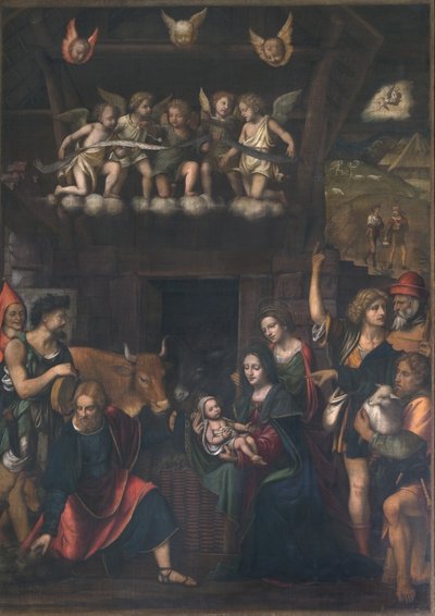 Anbetung der Hirten von Bernardino Luini