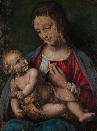 Jungfrau und Kind, 16. Jahrhundert von Bernardino Luini