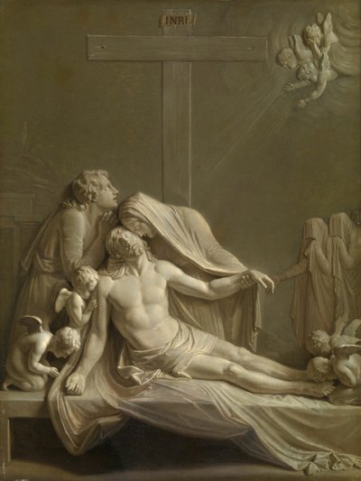 Kreuzabnahme nach Antonio Canova, 1800 von Bernardino Nocchi