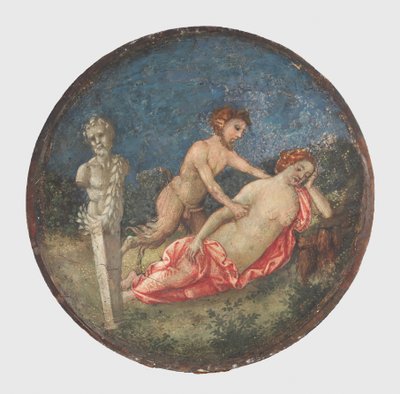 Jupiter und Antiope, ca. 1509 von Bernardino Pinturicchio