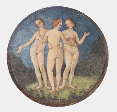 Die drei Grazien, ca. 1509 von Bernardino Pinturicchio