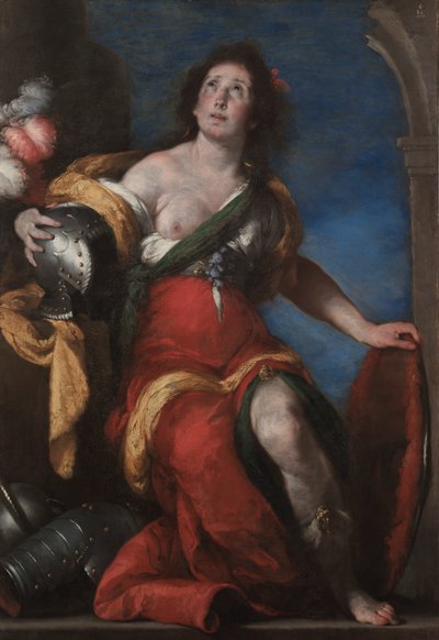 Allegorische Figur von Bernardo Strozzi