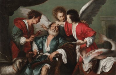 Die Heilung des Tobit, ca. 1625 von Bernardo Strozzi