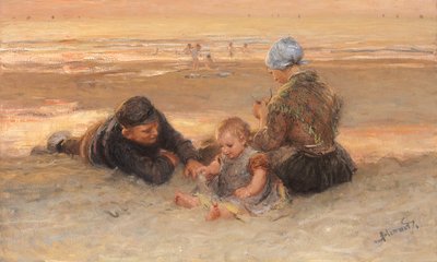 Die glückliche Familie von Bernardus Johannes Blommers or Bloomers