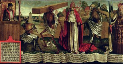 Totentanz, ca. 1499 (Detail) von Bernt Notke
