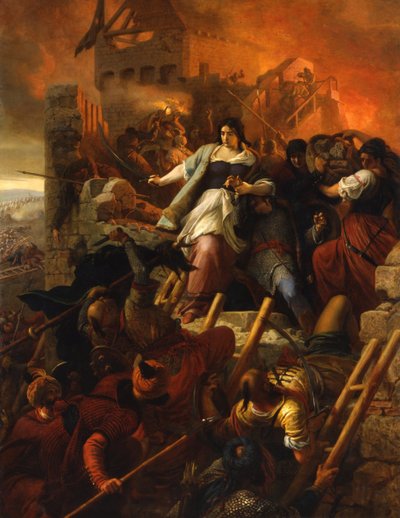 Die Frauen von Eger, 1867 von Bertalan Székely