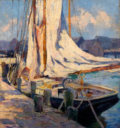 Kai-Szene, Gloucester von Bertha Eversfield Perrie