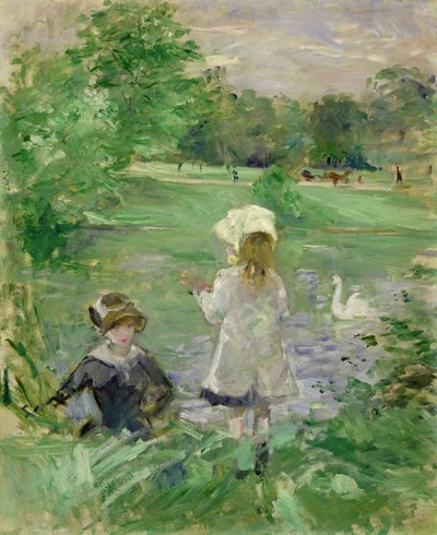 An einem See von Berthe Morisot