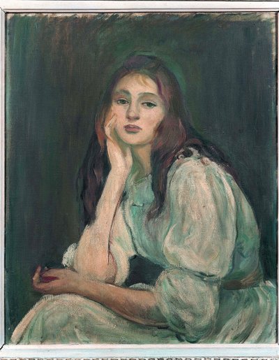 Julie träumt, 1894 von Berthe Morisot