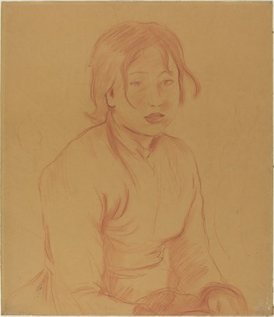 Bauernmädchen von Berthe Morisot