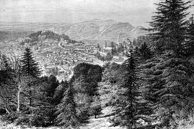 Simla, Indien, 1895 von Auguste Bertrand