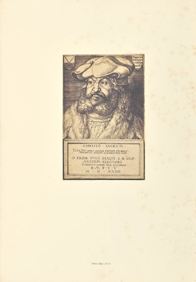 Frédéric, Kurfürst von Sachsen von Bisson Frères