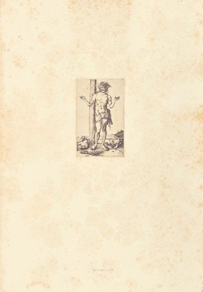 Der Mann der Schmerzen mit ausgestreckten Armen von Bisson Frères