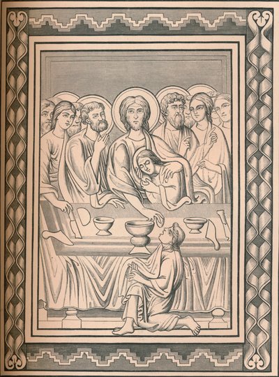 Christus und Heilige, 12. Jahrhundert, 1849 von Bisson and Cottard