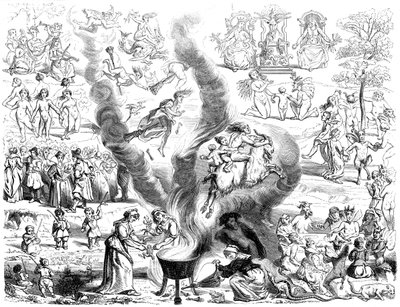 Der Sabbat, 16. Jahrhundert 1849 von Bisson and Cottard
