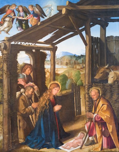 Anbetung der Hirten von Boccaccio Boccaccino