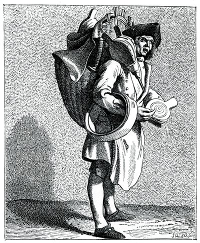 Blasebälge oder Eimer zu reparieren!, 1737-1742 von Bouchardon