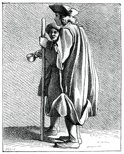 Blinder Mann von Quinze-Vingts von Bouchardon