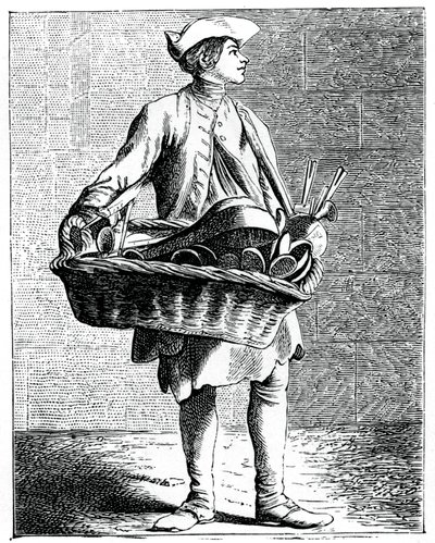 Wer kauft Löffel und Spicknadeln! von Bouchardon