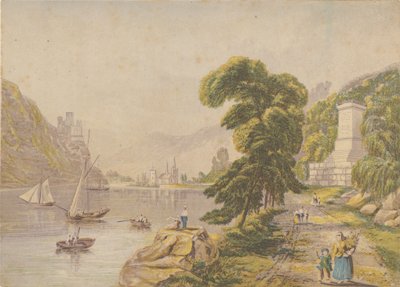 Ansicht bei Bingen von Bradshaw and Blacklock