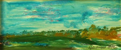 Frischer Morgen, Suffolk, 1982 von Brenda Brin Booker