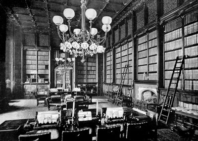 Bibliothek des House of Commons, London, 1890 von British Photographer