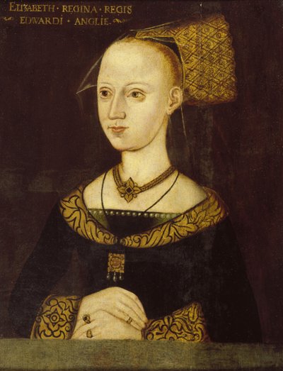 Elizabeth Woodville, Königin von Edward IV., ca. 1500 von British School