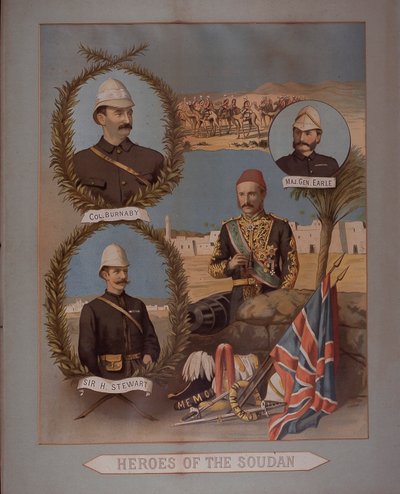 Helden des Sudan 1885 von British School