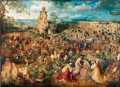 Christus trägt das Kreuz, 1564 von Bruegel