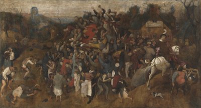 St. Martinstag Kirmes, 1565-1569 von Bruegel