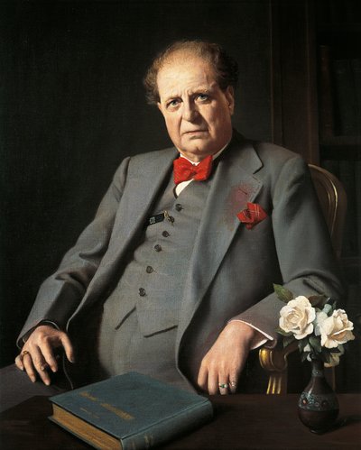 Porträt von Pietro Mascagni von Bruno Croatto