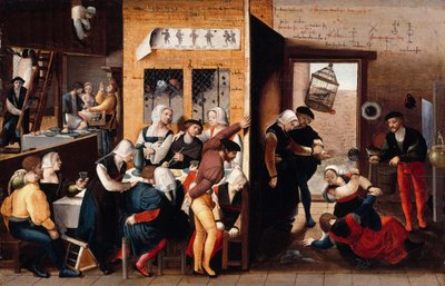 Bordellszene, 1537 von Brunswick Monogrammist