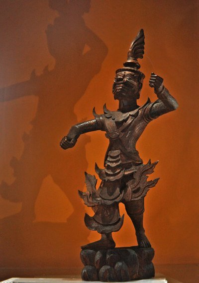 Maskierter Tänzer von Burmese School