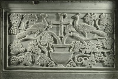 Pfauen und Reben von Byzantine School