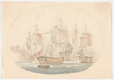 Seeschlacht von C.A. Lorentzen