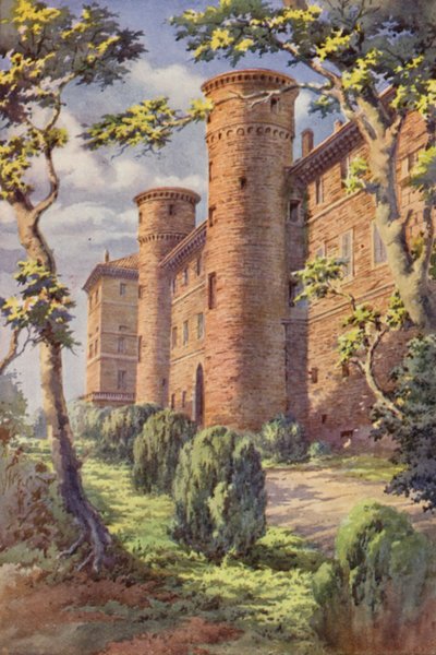 Das Königliche Schloss, Moncalieri von C.T.G. Formili