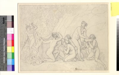 Diana und Aktäon von Christoffer Wilhelm Eckersberg